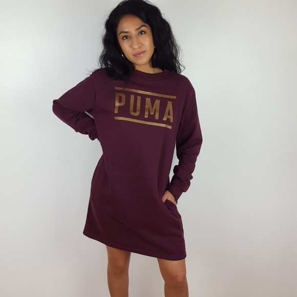 puma sweater dress